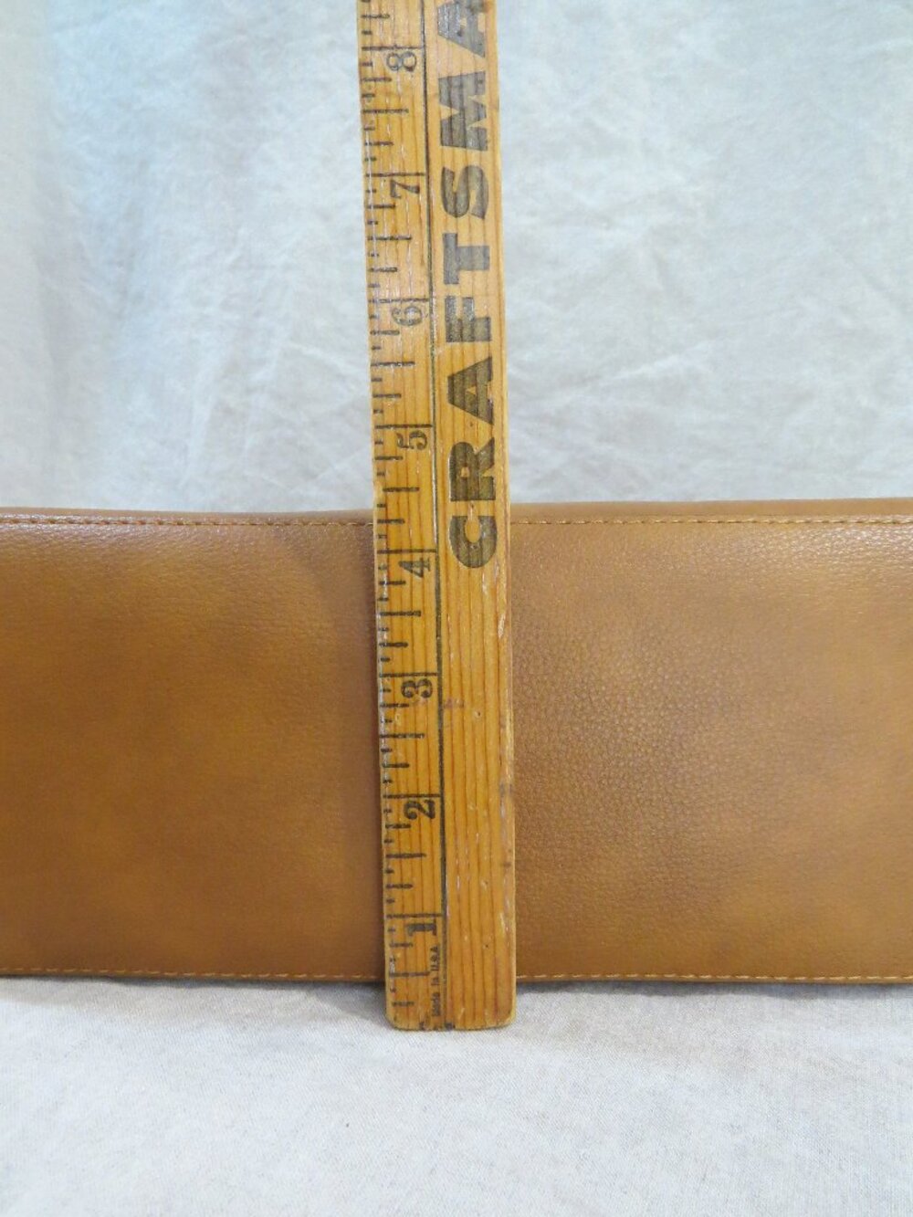 Lucky Brand Large Tan Faux Leather Tote Shoulder Crossbody Bag - Picture 16 of 16